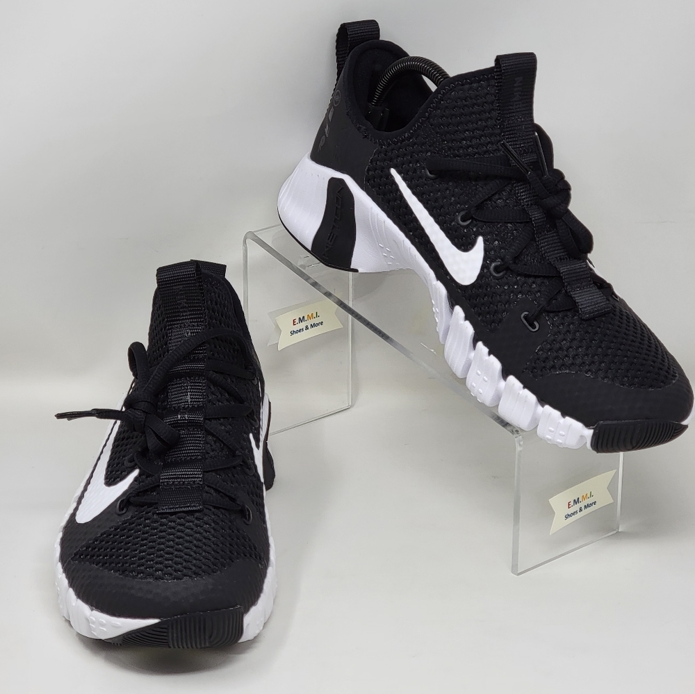 Nike Free Metcon 3 Training Shoes Gym Black White  Mens Size 11